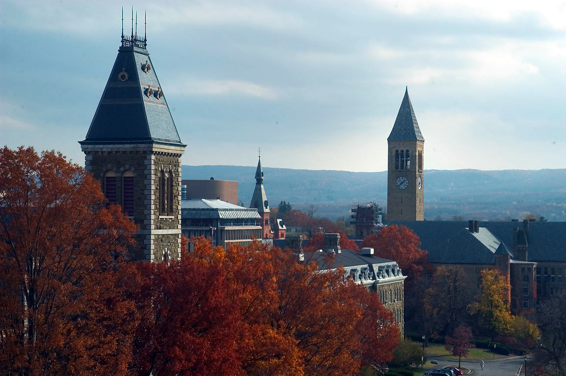 Old Stone Row on Cornell University’s Arts Quadrangle