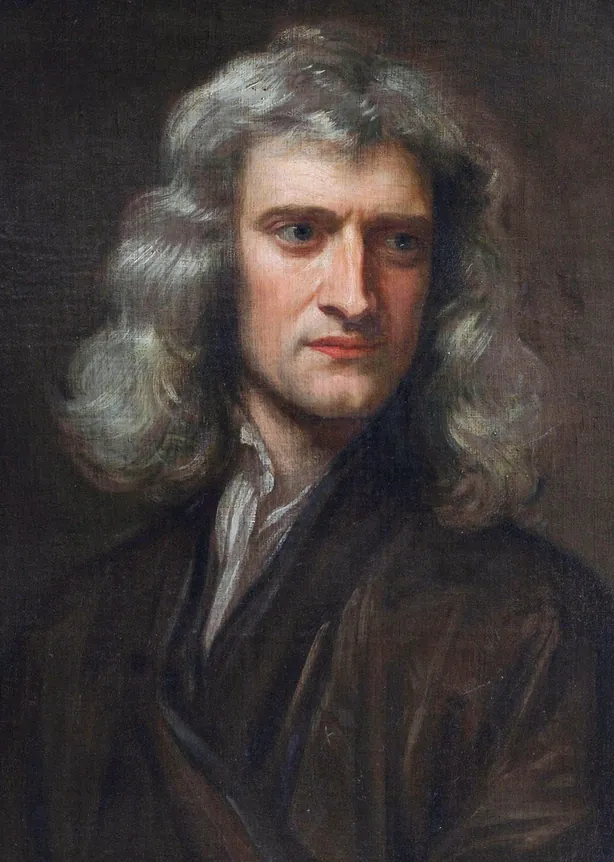 Portrait of Isaac Newton by Godfrey Kneller, 1689